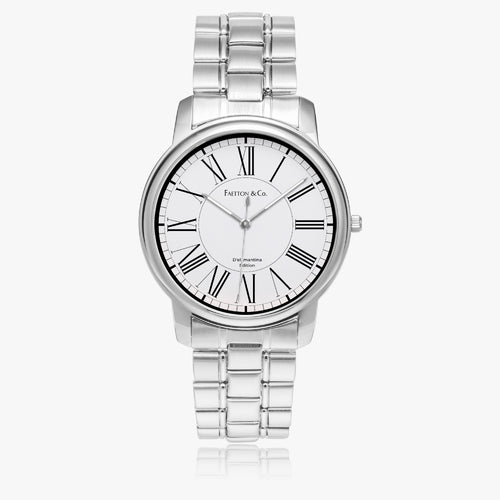 Relógio Masculino D'elamantina Edition - DT No. 9005 40mm Prata