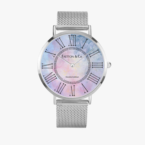 Relógio Feminino Marble Edition - No 2 | Faetton &Co. Silver