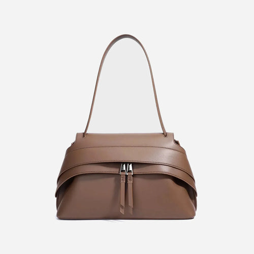 Bolsa Mini Feminina de Couro com Alça de Mão Faetton &Co.