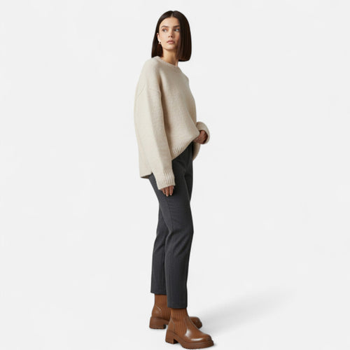 Botas de Cano Curto Slip-On Modernas para Mulheres