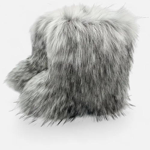 Botas de Pelúcia Sintética | Conforto Luxuoso para o Inverno