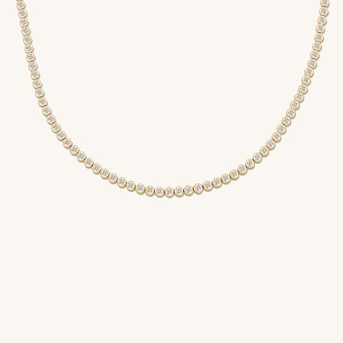 Colar Choker Cravejado Ice Diamond Gold | Faetton &Co. Gold