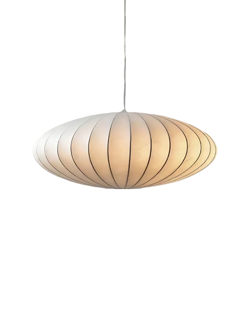 Luminária Pendente de Seda 4 Lâmpadas ø50cm