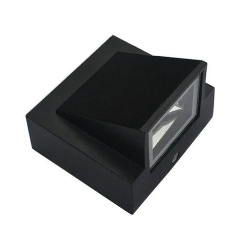 Luminária de Alumínio Preta para Área Externa 5W