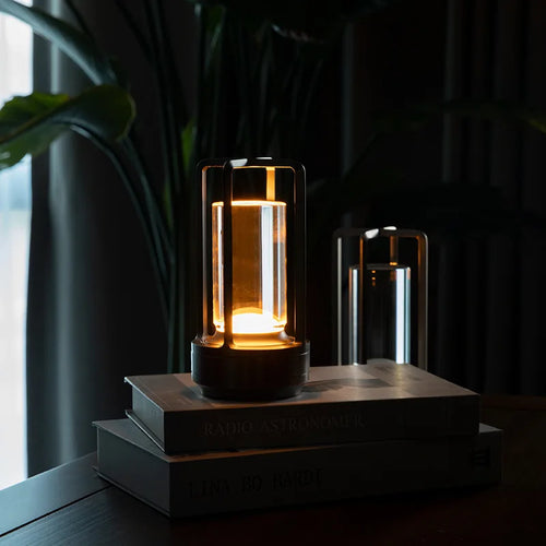 Luminária de mesa Recarregável e Portátil LED com Toque – Ideal para Quarto e Sala de Estar