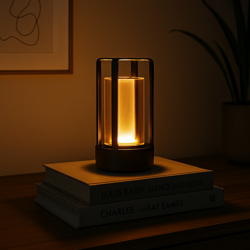 Luminária de mesa Recarregável e Portátil LED com Toque – Ideal para Quarto e Sala de Estar