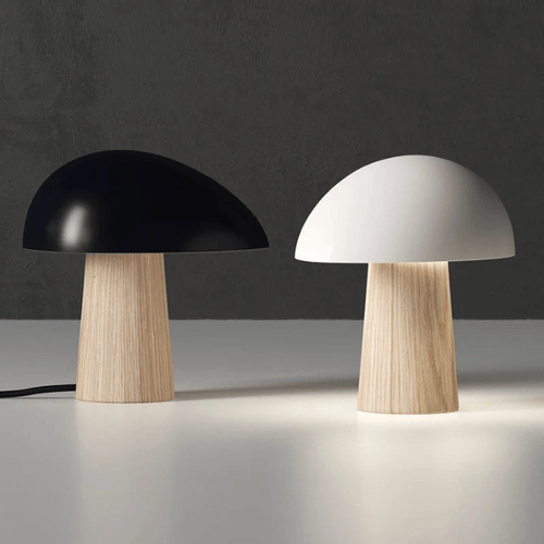 Luminária de mesa elegante com design escandinavo encantador