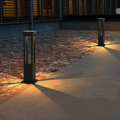 Luminária externa de luz solar Nimbus para trilhos