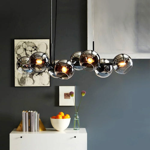 Lustre contemporâneo para mesa de refeição