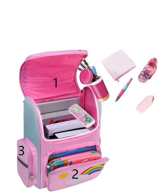 Mochila Escolar Infantil Unicornio My Little Pony para meninas de 2-12 anos
