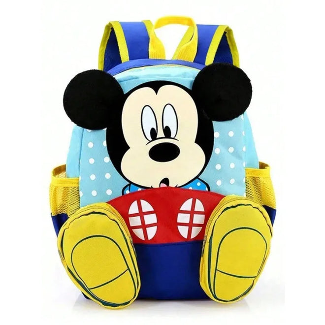 Mochila Infantil Masculina Mickey Mouse Reforçada
