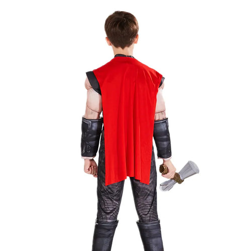 Kit Infantil completo Fantasia mais acessórios do Thor Filmes Vingadores