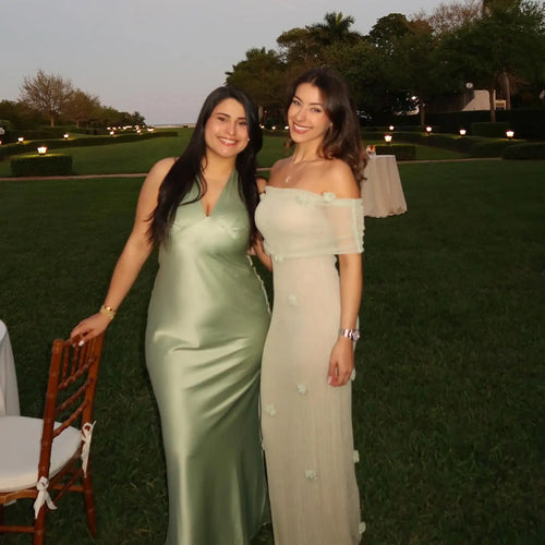 Green Off Shoulder Floral Long Dress Sexy Women's Mesh Strapless Dresses Summer Evening Wedding Guest Cocktail White Holiday New