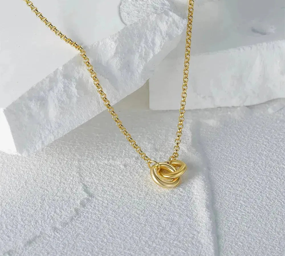 Colar de Prata 925 com Banho de Ouro 14k