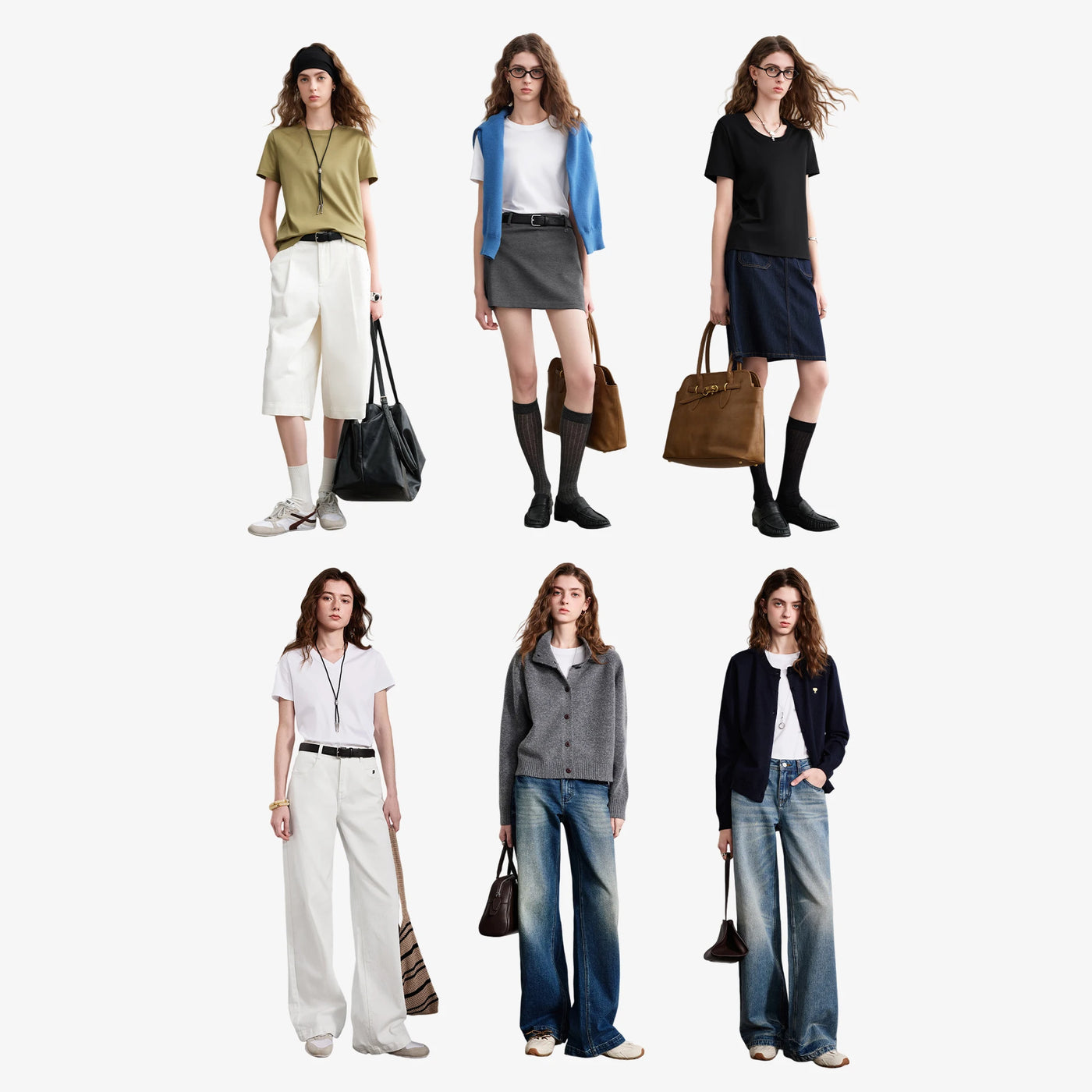 Camiseta Feminina de Algodão com Toque Acetinado