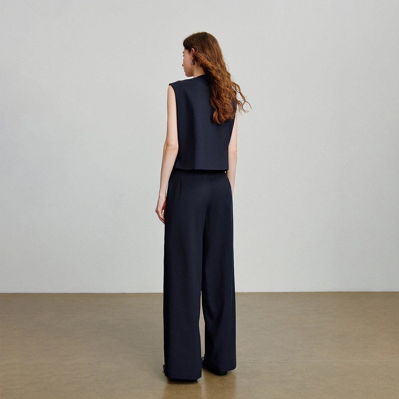 Conjunto Feminino Alfaiataria com Colete e Calça