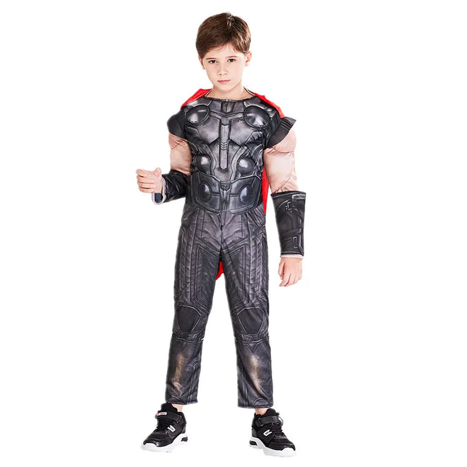 Kit Infantil completo Fantasia mais acessórios do Thor Filmes Vingadores