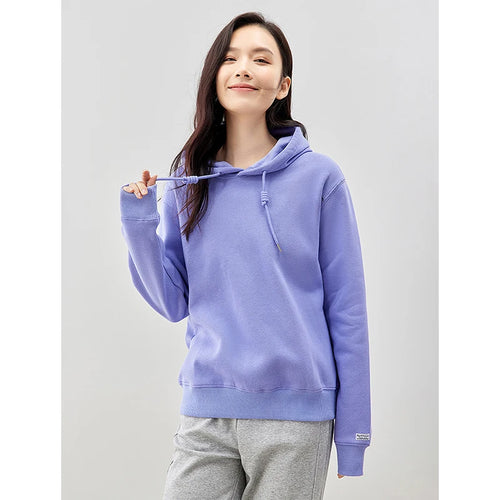 Moletom Feminino com Capuz e Toque Peluciado