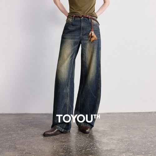 Calça Jeans Feminina Barrel com Acetato