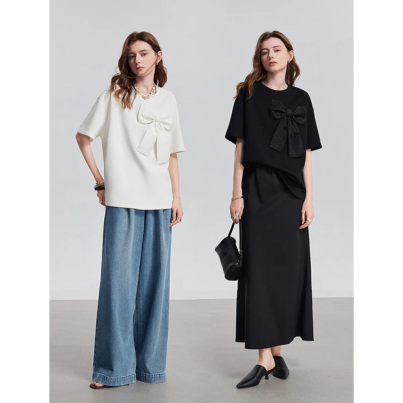 Camiseta Feminina com Estampa Borboleta e Alta Elasticidade