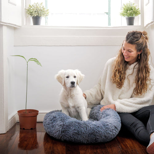 LuxuryPuff- Cama para cachorro e gato ultra macia