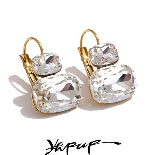 Brinco Argola Candy Crystal