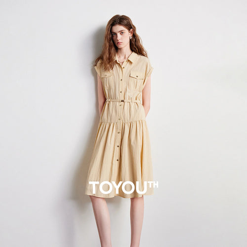 Vestido Polo Curto em Algodão