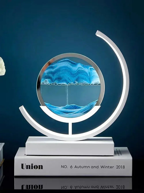 Luminária Home Art Decorativa LED Mountains Branca | Delamantina