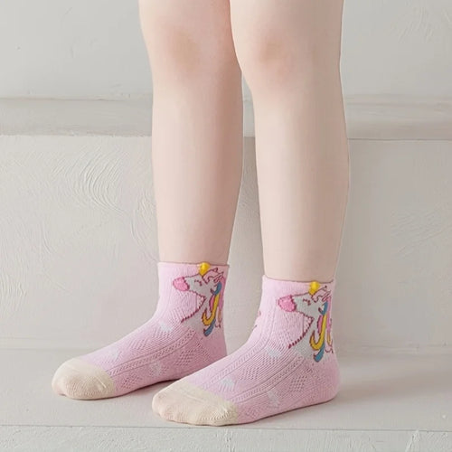 Kit com 5 pares de meias para meninas My little Poney tamanhos de 1- 12 anos
