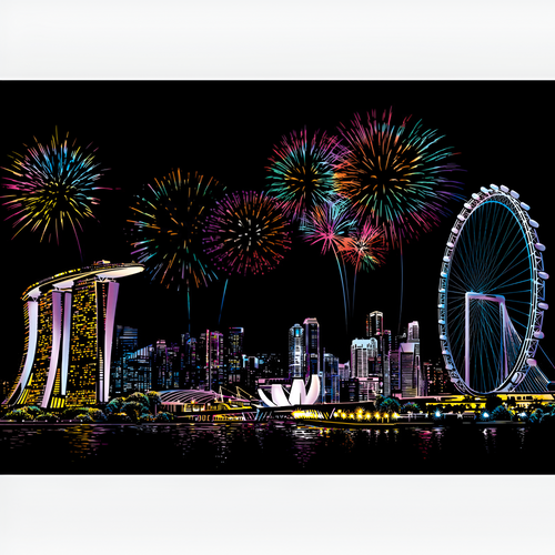 Arte de riscar - Singapura