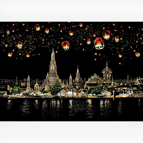 Arte de riscar - Chiang Mai