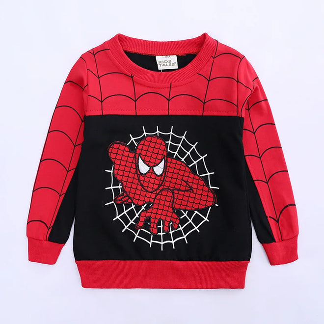 Conjunto Infantil Moletom + Colete + Calça Homem Aranha