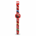 Relógio Infantil Carros para menino impermeável digital