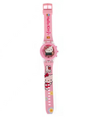 Relógio Infantil Hello Kitty para menina impermeável digital