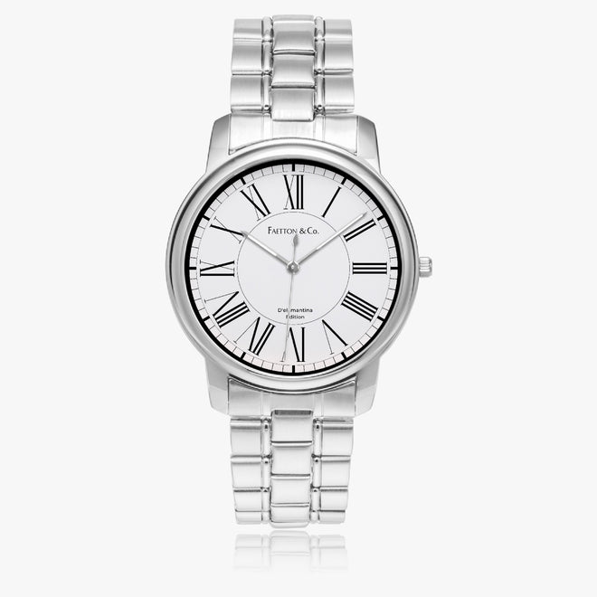 Relógio Masculino D'elamantina Edition - DT No. 9005 40mm Prata