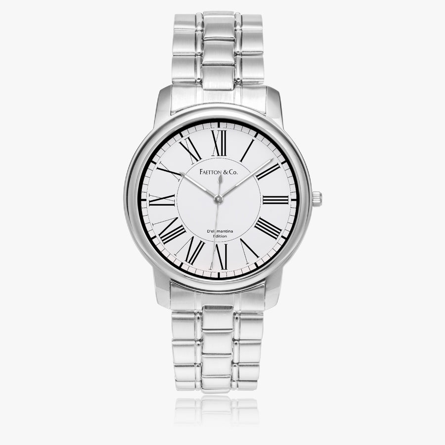 Relógio Masculino D'elamantina Edition - DT No. 9005 40mm Prata