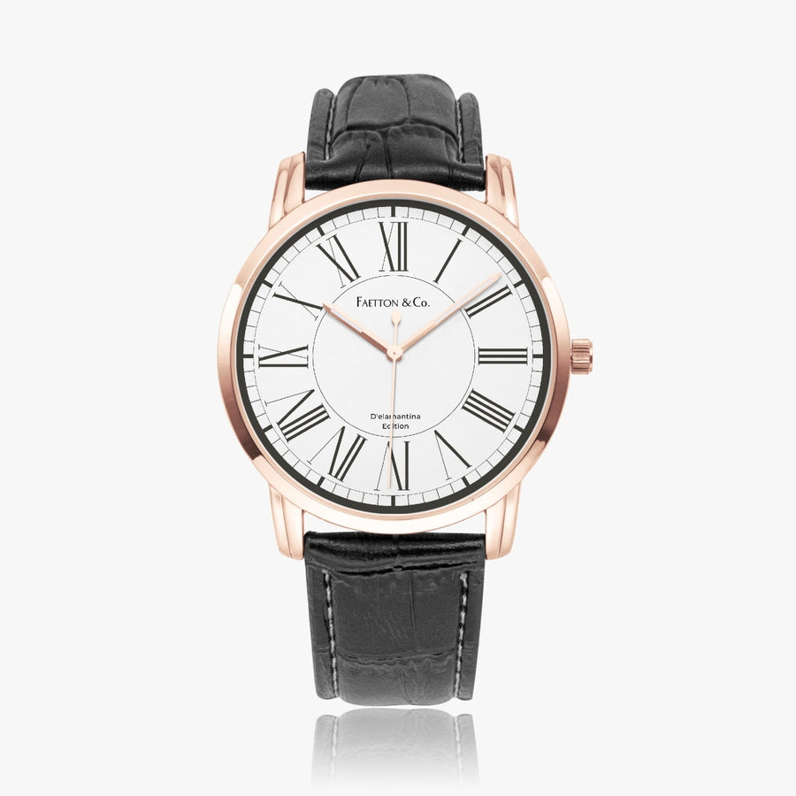 Relógio Masculino D'elamantina Edition - DT No. 9004 Ouro 43mm