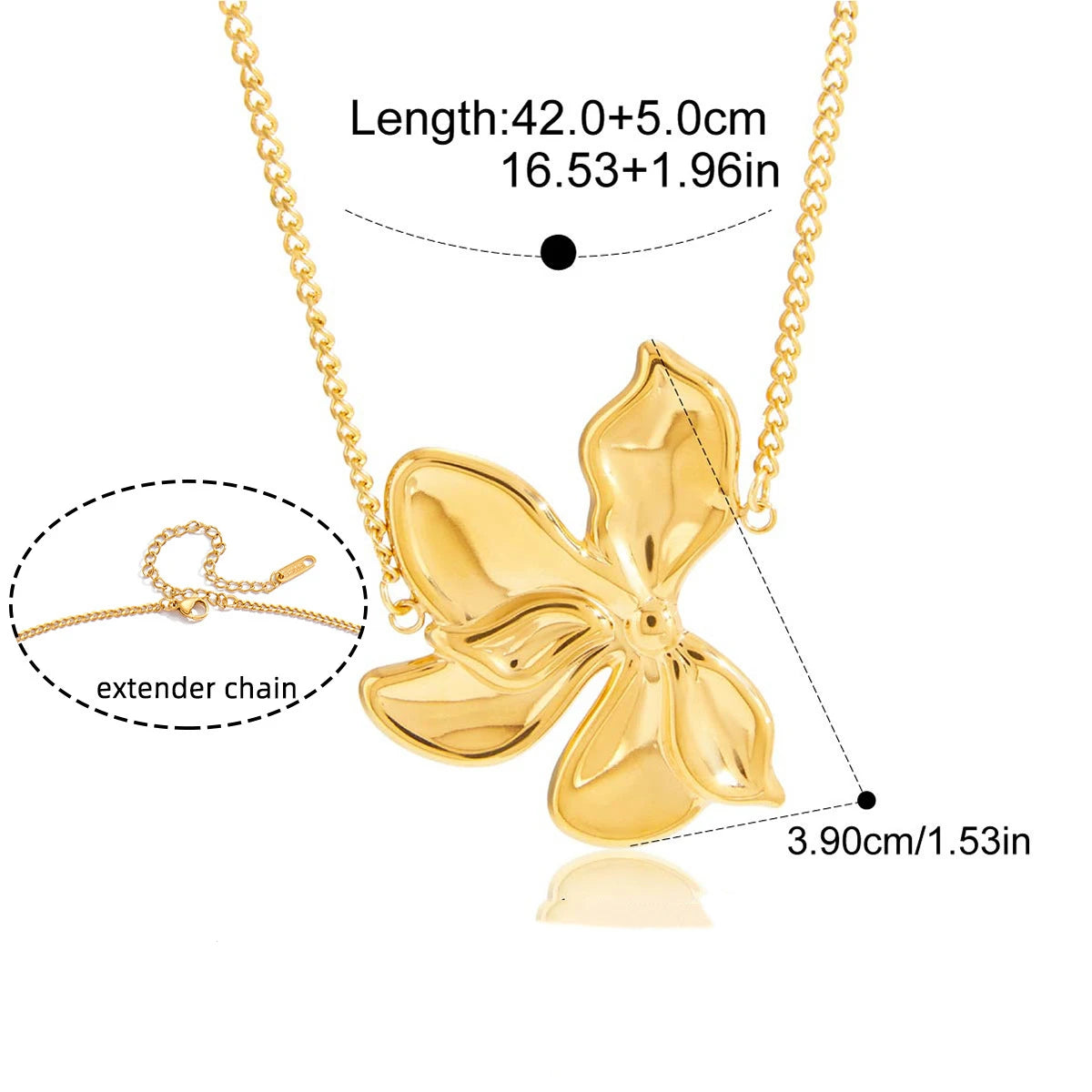 Brinco Flor Bougainvillea com Banho Ouro 18K