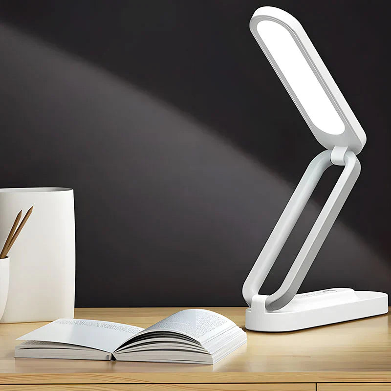 Abajur Elegante e Regulável - Iluminação LED Moderna para Escritório | LumiTask
