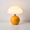 Abajur em Estilo Cogumelo Francês Laranja