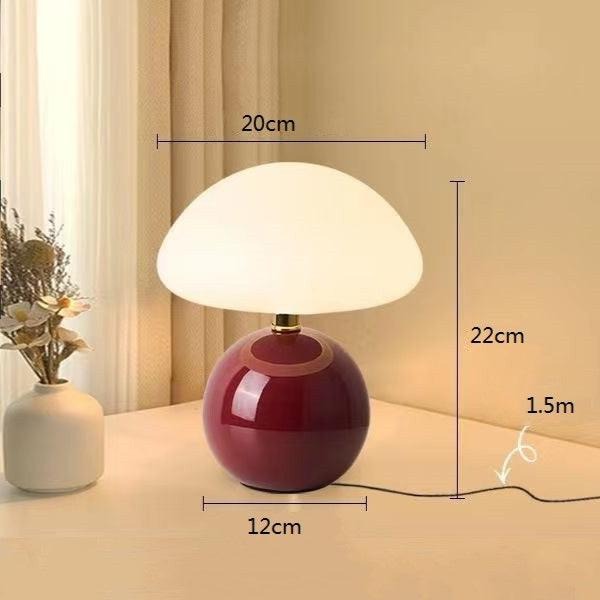 Abajur em Estilo Cogumelo Francês