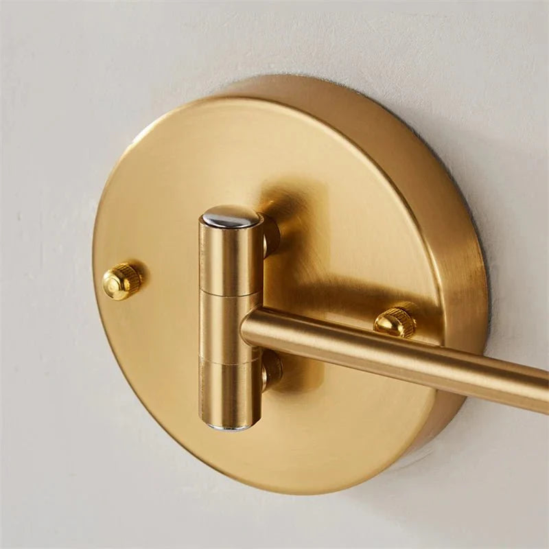 Arandela Articulada de Parede em Metal com LED