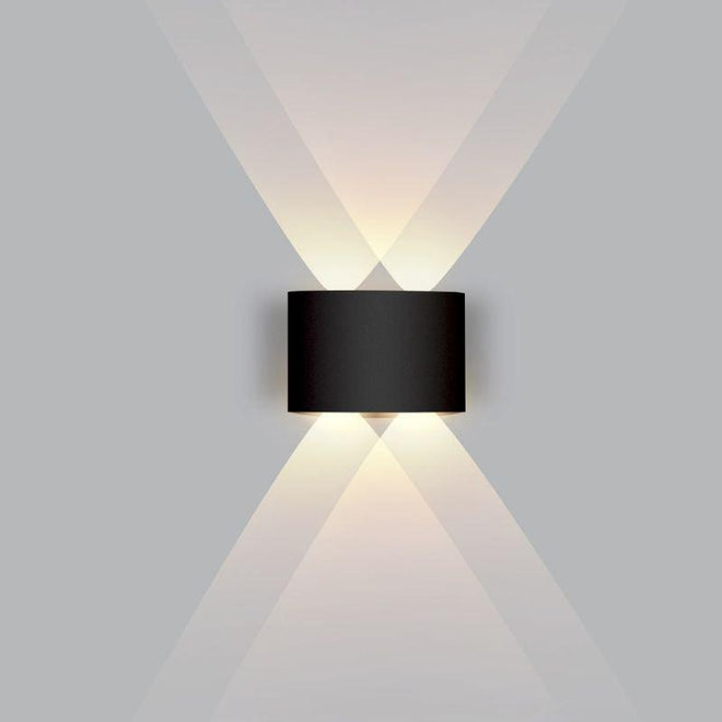 Arandela Externa em Alumínio LED à Prova d'Água 4W - 2 LED