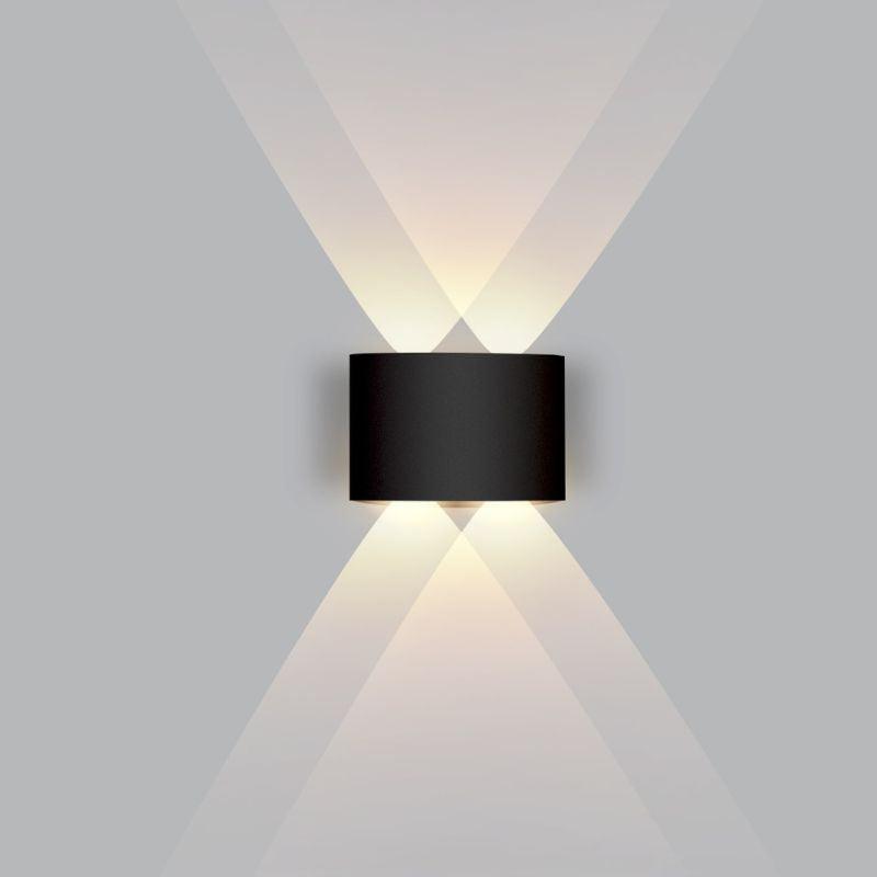Arandela Externa em Alumínio LED à Prova d'Água 4W - 2 LED