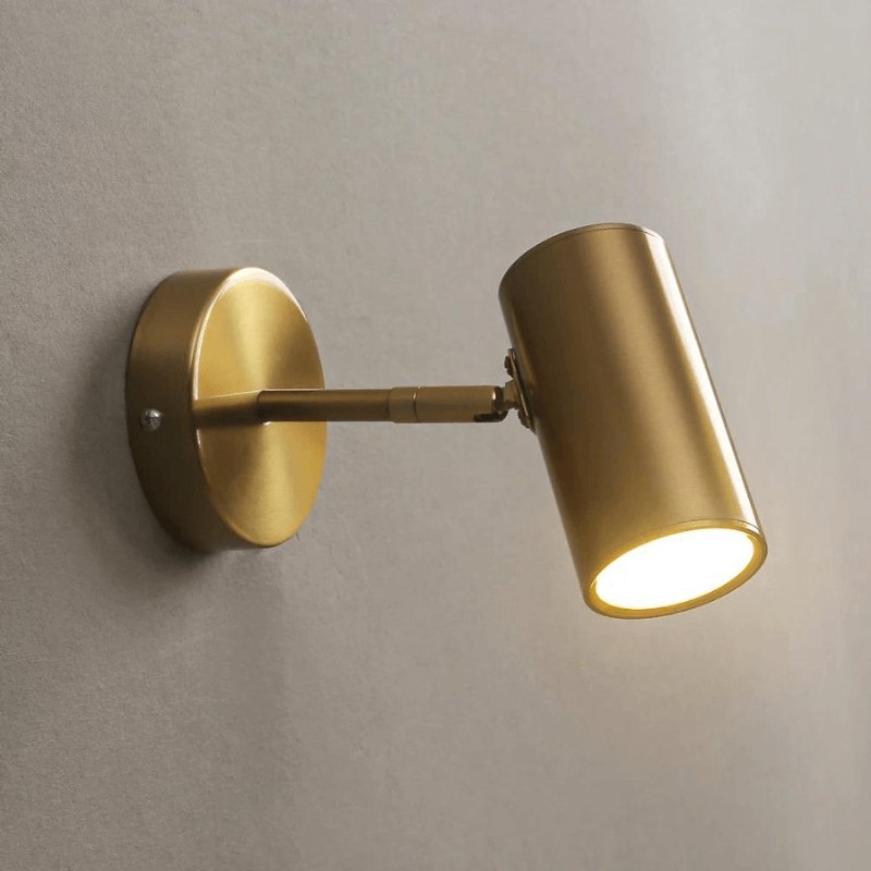 Arandela LED Minimalista para Parede Dourado
