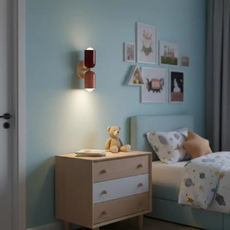 Arandela Minimalista de Parede Dupla