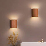 Arandela de Cerâmica Elegante para Sala e Quarto Terracota