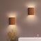 Arandela de Cerâmica Elegante para Sala e Quarto Terracota
