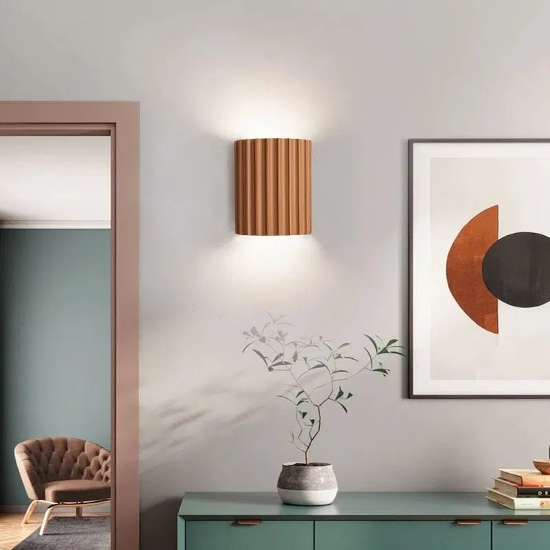 Arandela de Cerâmica Elegante para Sala e Quarto