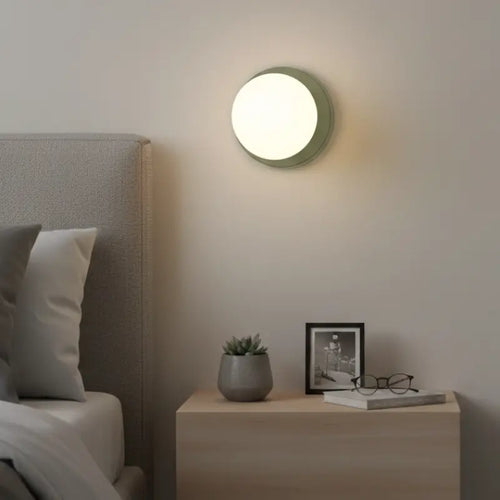 Arandela de Parede Globo de Vidro para Quarto Elegante